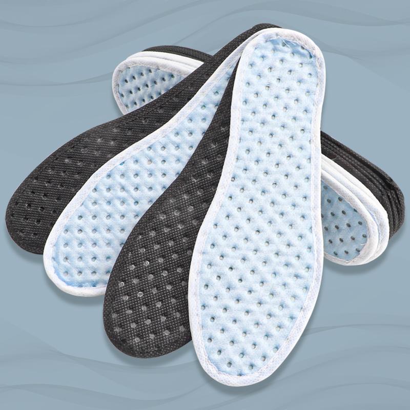 Ai Cao Purifying Odor, Breathable and Sweat-absorbing insoles Soft and Comfortable Plant Deodorizing and Fragrant Leisure insole