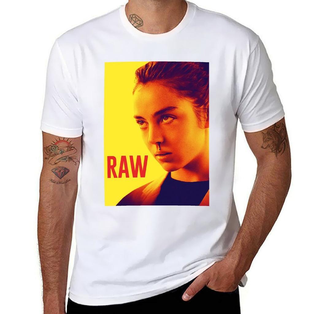 Raw Tshirt Large Size Loose Casual Tee