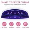 57LEDs Big Power Nail Gel Dryer Λάμπα LED UV με αυτόματο αισθητήρα χαμηλής θερμοκρασίας Βερνίκι νυχιών Dryer Nail Art Lamp Manicure