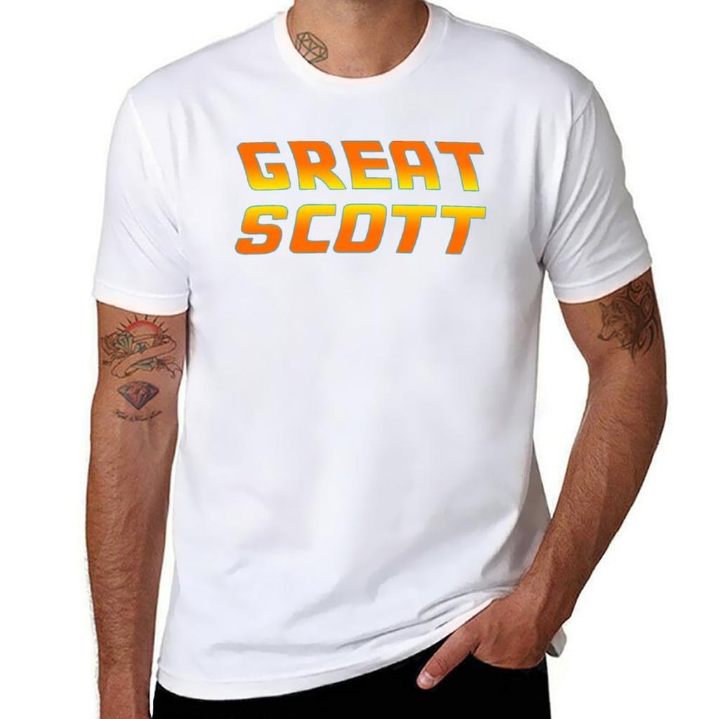 Great Scott! T-Shirt Soft Stretch Short Sleeve Top