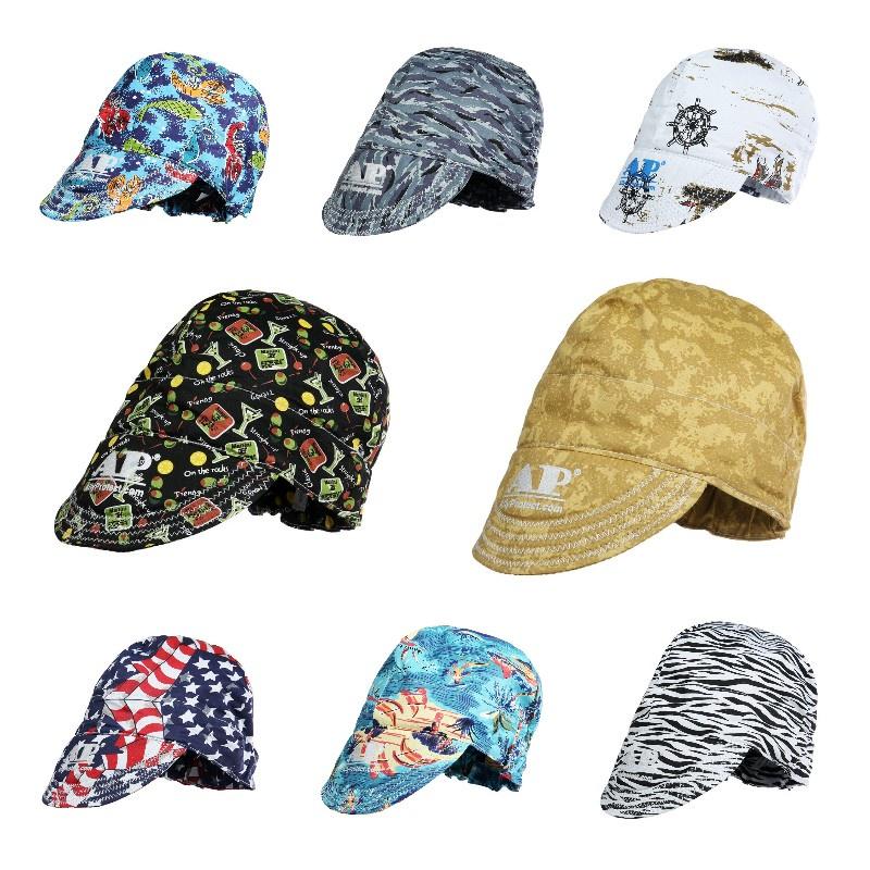 Umfriend Breathable Cotton Welding Cap With Heat Resistance And Dust Protection