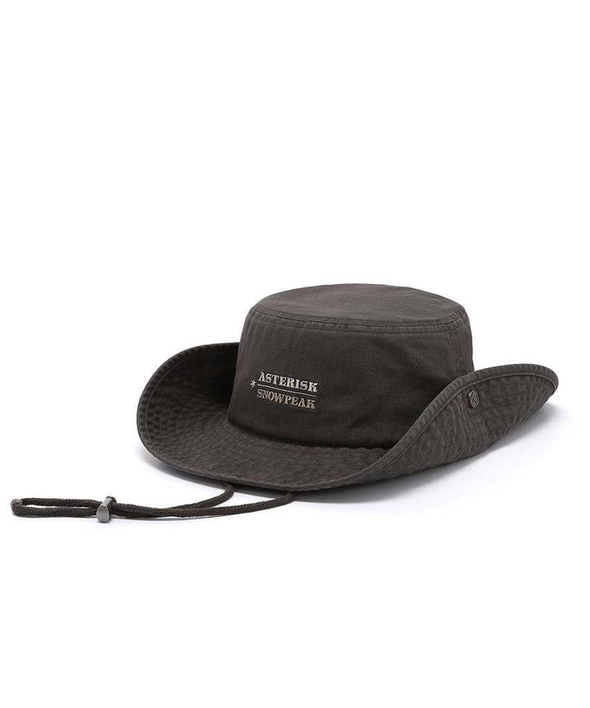 SNOWPEAK APPAREL Kland Wide Hat (S25Sufha36) Charcoal