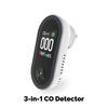 Carbon Monoxide Detectors Plug In, Carbon Monoxide Detector With Temperature Humidity Built-in, CO Monitor Alarm Sound
