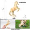 Children's Prancing Horse and Jockey Toy Set