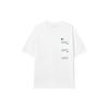 New FILA T Shirts Men's Rinse Snow F11M229118FWT
