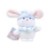 Bear Plush Christmas Keychain With Hat Pp Cotton Stuffed Toy For Gift Kids
