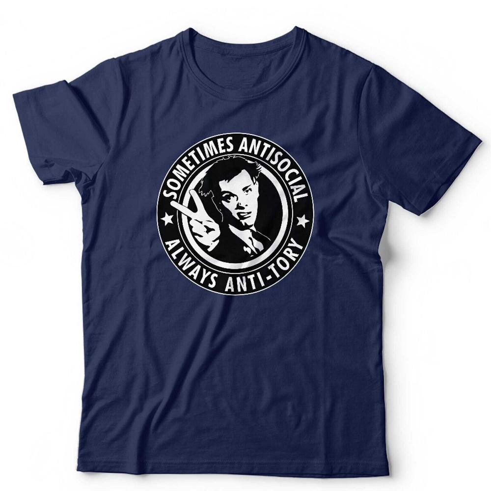 The Young Ones TShirt Sometimes Antisocial Always AntiTory Unisex Funny Rik S