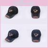Casual Baseball Cap With Eagle Embroidery And Curved Brim For Summer Days