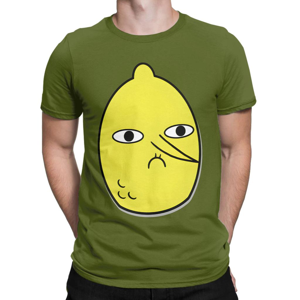 Unisexs TShirts Unacceptable Hipster Pure Cotton Tees Short Sleeve Lemongrab T Shirt Crew Neck Tops 6XL
