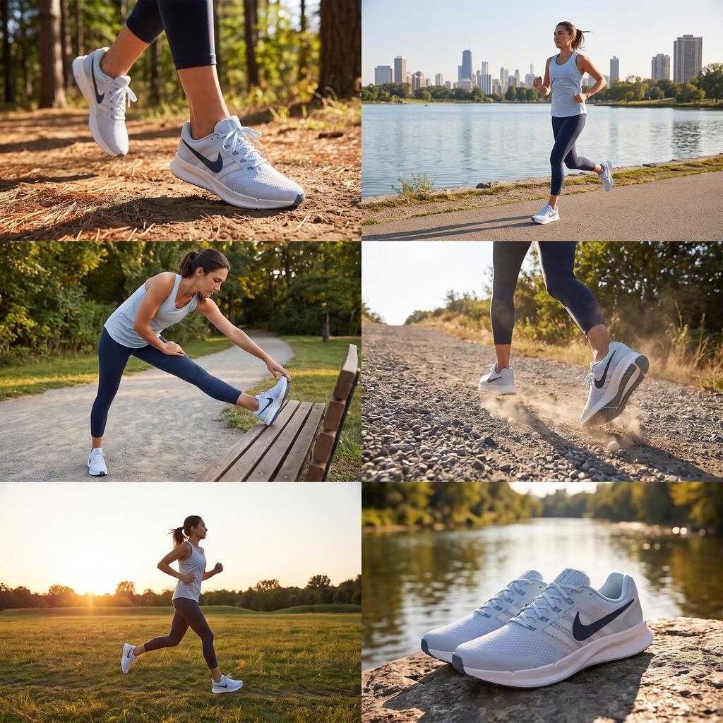 Nike Dámske bežecké tenisky Run Swift 3 Podporné Odolné Pohodlné Priedušná sieťovina Nízke tenisky DR2698-019