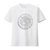 Mexico Coat of Arms T Shirt Playera Con Escudo Nacional De Vintage Washed Versatile Top For Everyday Wear Fashion Graphic
