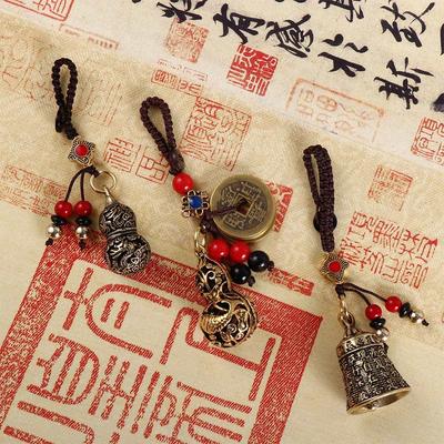 Blessing DIY Making Accessories Keychain Components Car Keyring Jewelry Findings Brass KeyChains
