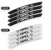 AAAJJ1 4Pcs Car Wheel Hub Rim Badge Stickers Decoration Accessories For Opel Corsa Astra Insignia Vectra Zafira Meriva Mokka Grandland