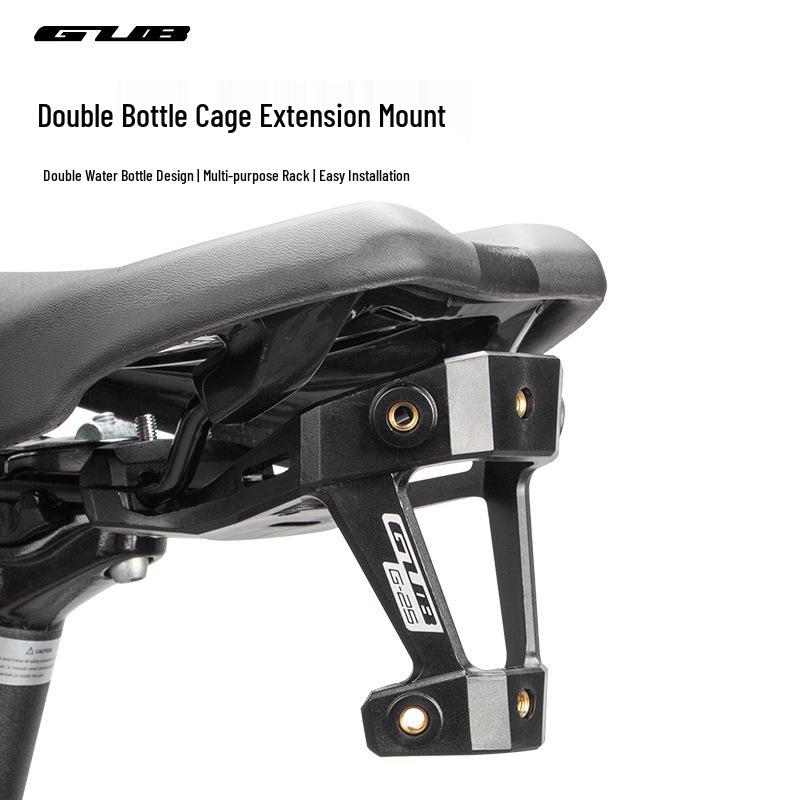 GUB G-25 Bike Saddle Water Bottle Cage Extension Mount Adapter GUB