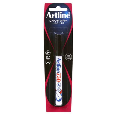 Artline Rundspitze Wäschemarker 0,7 mm (Schwarz)