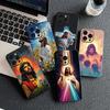Casing for Xiaomi Redmi Note 13 14 Pro Plus ProPlus 14C 13C Pro+ 5G Phone Cover Protective Case God Christian Jesus Judah Christ