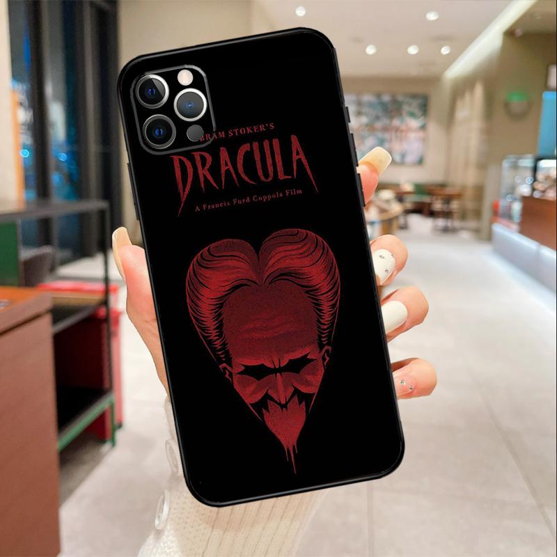 Dracula Phone Case For iPhone 16 15 14 13 12 11 Pro Max Mini X XS XR 6 Plus Back Cover