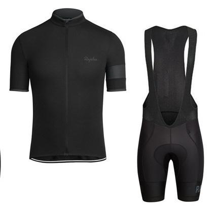 Summer Men's and Women's Short-sleeved Cycling Clothes Road Bicycle Cycling Clothes Strap Set