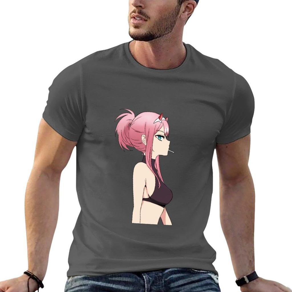 ZeroTwo TShirt Unisex t shirts high quality luxury brand t shirts cotton t shirts with prints Tshirt