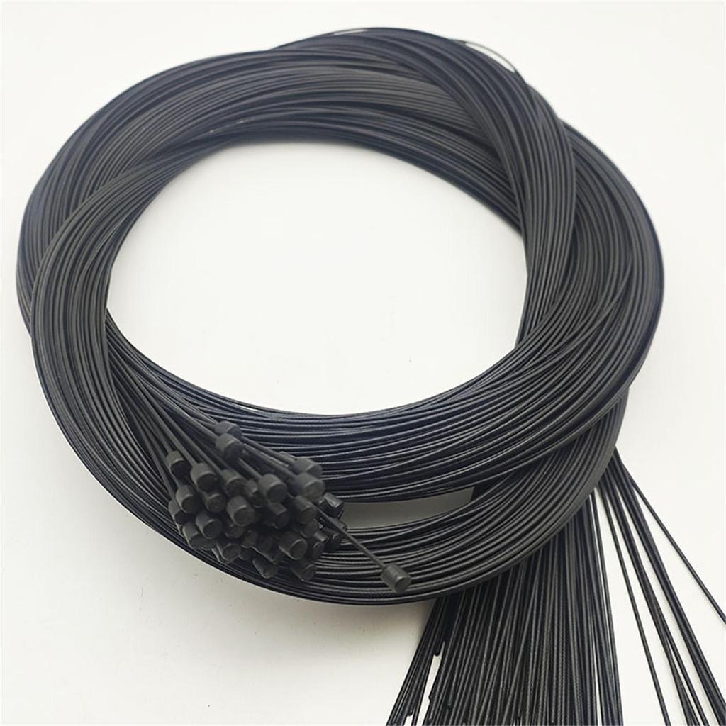 5pack Teflon Coated Gear Shift Cables Durability Teflon Bicycle Gear Cables for Smooth Shifting