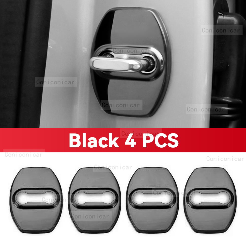 For CHERY JAECOO J7 2023-2025 Car Door Lock Protection Cover Anti rust Stainless Steel Auto Interior Decoration Accessories