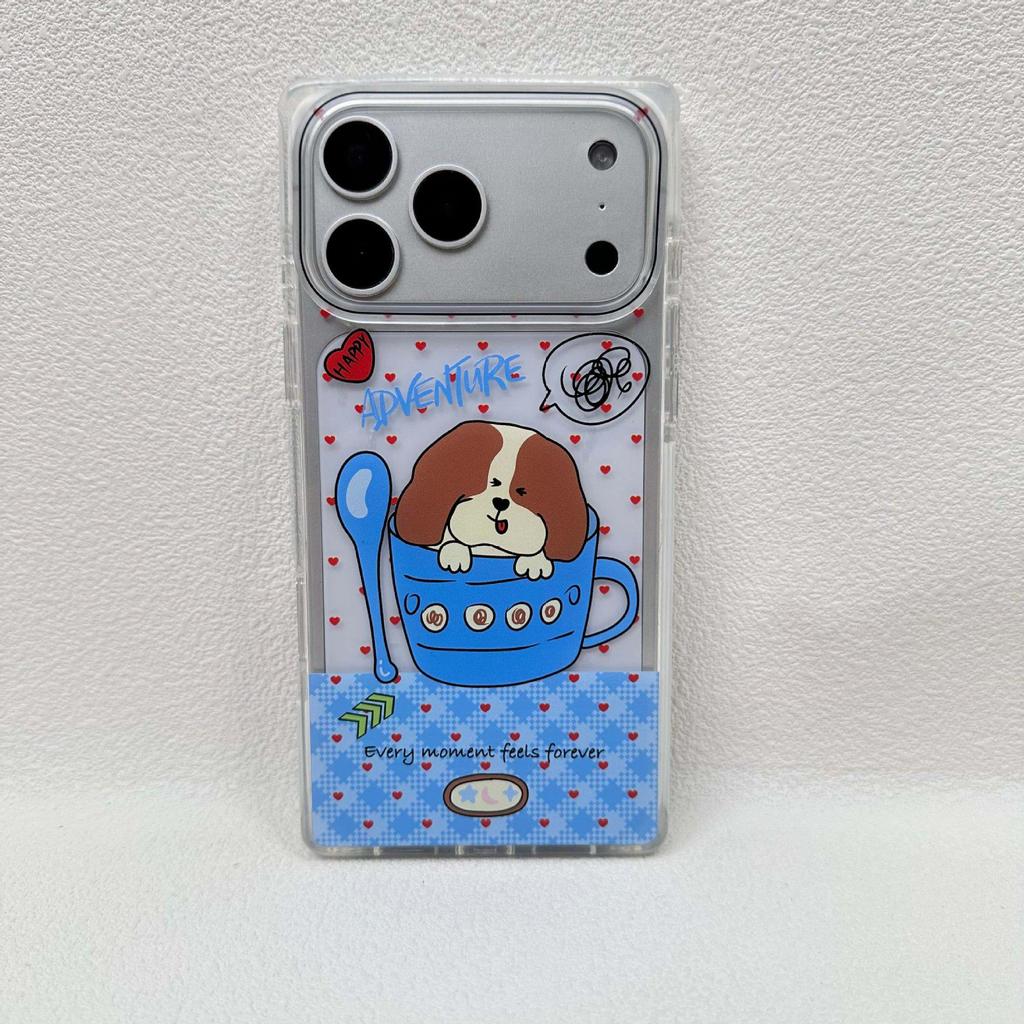 Cartoon Animal iPhone 15 ProMax Anti-Fall Case