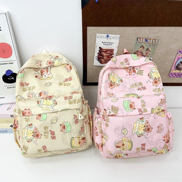Schoolbag1011 new travel high value small backpack Japanese ins cute puppy girl shopping travel bag