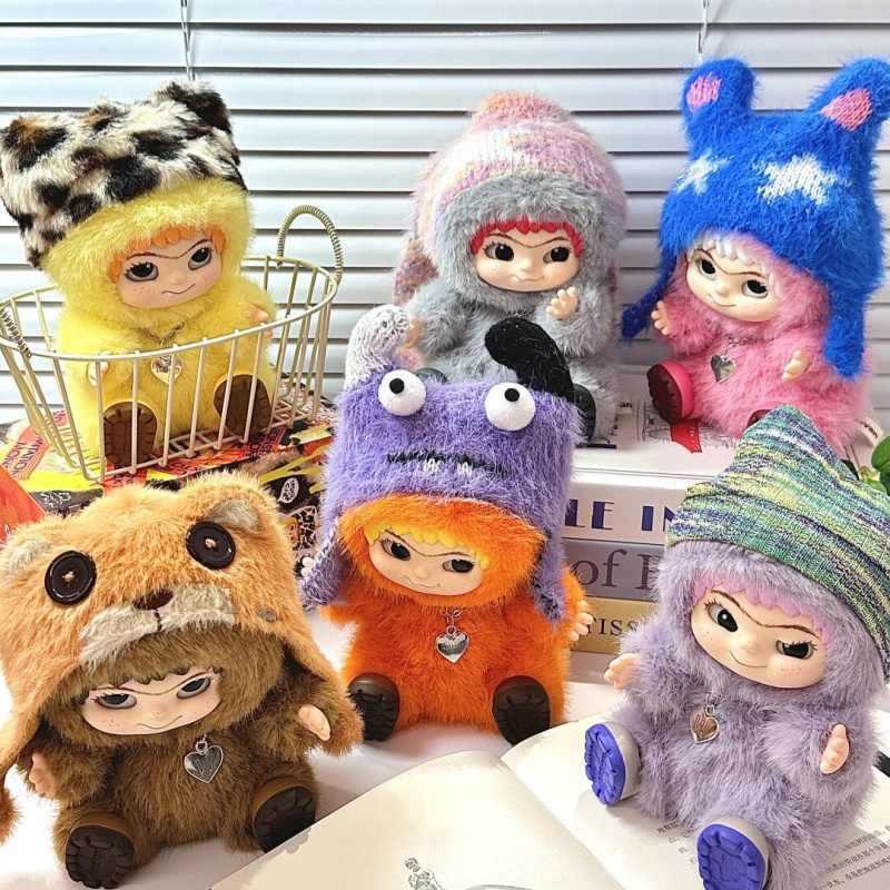 Plush doll fun tide baby blind box wakuku hand puppet ornament children's holiday gift hand puppet toys backpack decoration