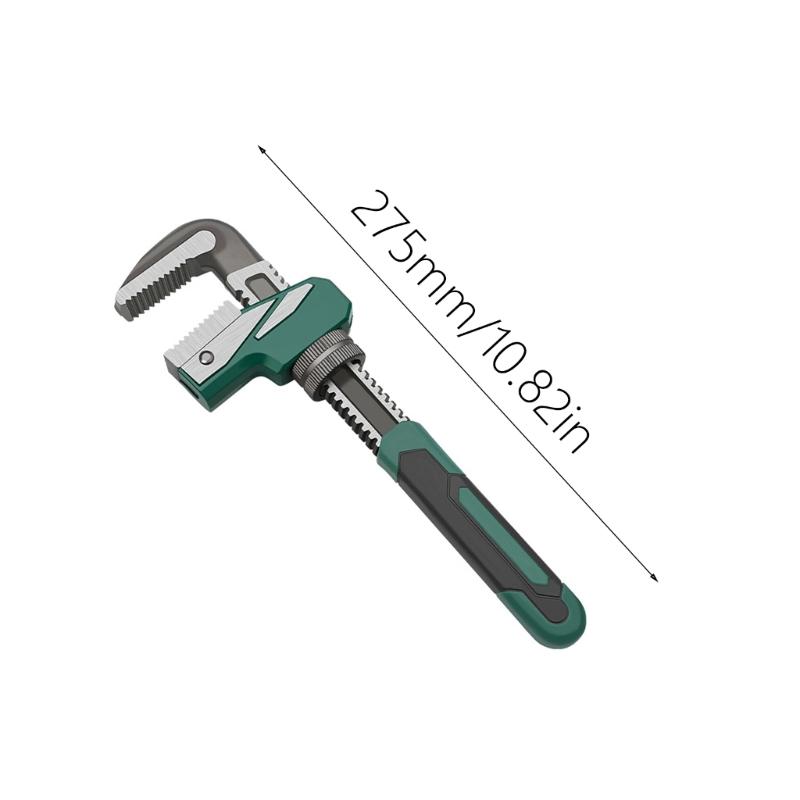 Multipurpose Quick Pipe Wrench, Comfort Grips Hand Tool for Plumbers and Enthusiasts