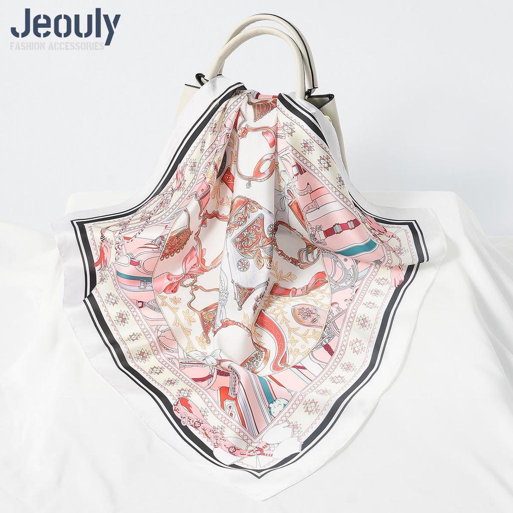 Cross-Border 70cm Silk Cashew Print Scarf - Autumn/Winter Women's Fashion Headscarf