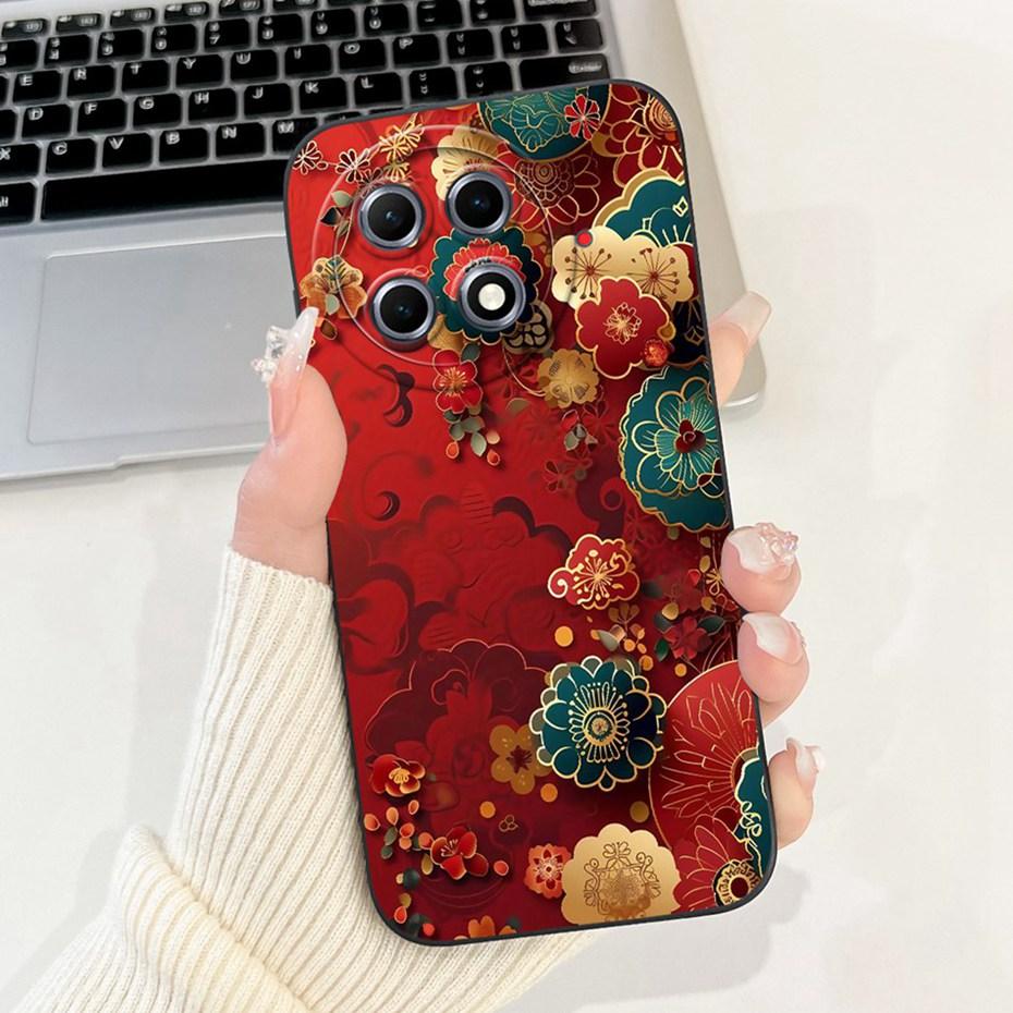 Beautiful Floral Phone Case For Tecno Camon 30S Pro Soft Silicone Shockproof Cover For Camon30S 30S Pro CLA5 CLA6 Cases Bumpers