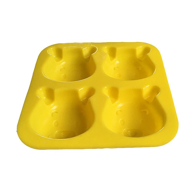 Cartoon Silicone Mold Baking Chocolate Soap Mould Cute Animal Cake Decorating Tool Cupcake Topper Kitchen Party Supply Gift