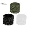 Concave Convex Flowerpot 3D Printed Wave Pattern Plant Pot, Matte White Succulents Planter, Integrated Molding Simple Design Pot Smooth Decorative
