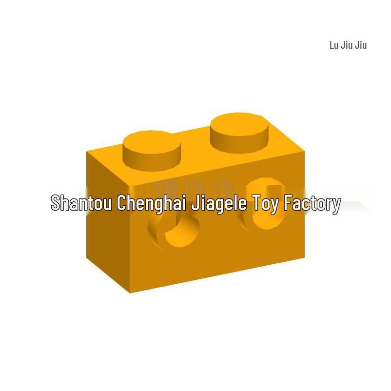 50G Min Order: Dual-Stud 1x2 Building Blocks, Compatible with MOC, 52107 Pieces