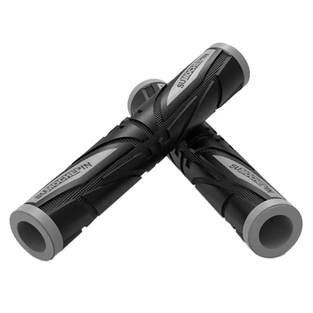 

2Pcs Motorcycle Handgrip rubber Motorbike Brake Clutch Lever Cover Handlebar Grips Motorcycle Handgrip Guard Universal сірий колір