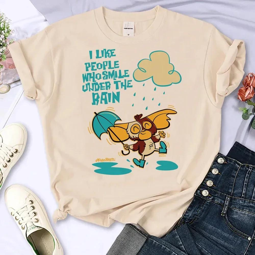 

Gremlins T Shirt Women Anime Streetwear Comic T Shirt Female Designer Clothes Aesthetic Clothes XS