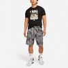 Nike Dri-FIT Graphic Letter Basketball Short Sleeve T-Shirt Men Tops Black FJ2349-010