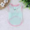 Cute Summer Dog Cooling Vest Breathable D-Ring Dog Sun Protection Vest Mesh Lightweight Pet Vest Puppy