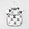 Blouse imperméable en coton à manches longues avec poche pour enfants