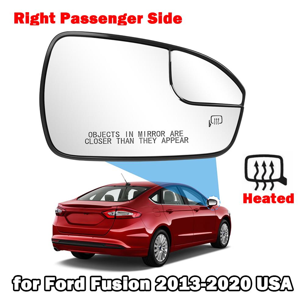 Car Side Mirror Housing Frame Rear View Mirror Holder Black For Ford Fusion 2013 2014 2015 2016 2017 2018 2019 2020 USA Version