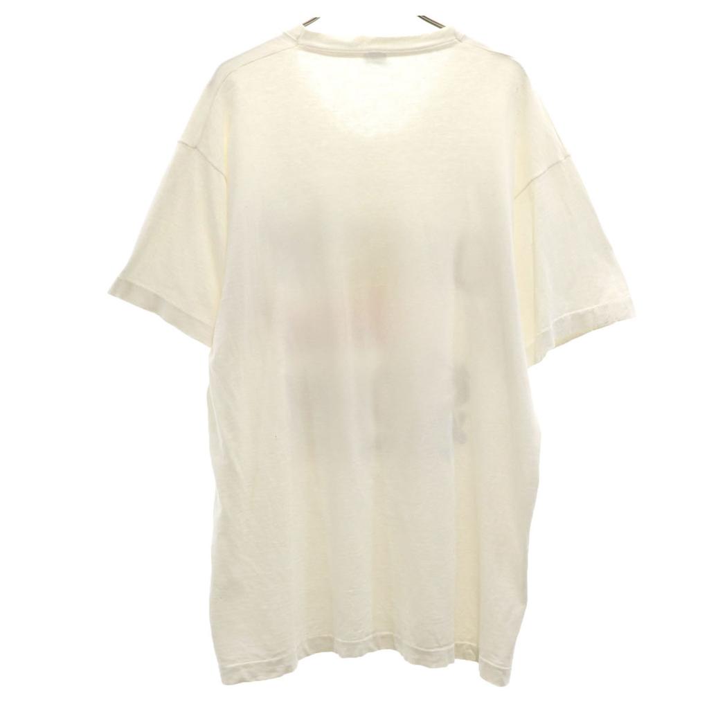 90s Old USA made DESERT STORM CAMEL PRINT Short sleeve T-shirt Men's Used