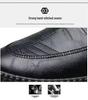 Men's Soft Sole Leather Casual Shoes: Trendy, Versatile, & Perfect for Business or Driving