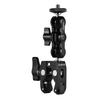 Andoer Multi-Functional Clamp Ball Mount Clamp Articulating Friction Arm Super Clamp With 1/4 Inch Screw For GPS Monitor LED