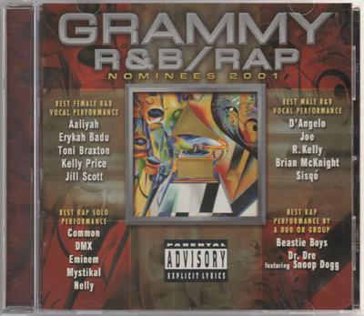 CD VARIOUS - Grammy R&B/Rap Nominees 2001 CDP724353164720 Grammy Recordin 2001 US Rap & Hip-Hop/R&B Used