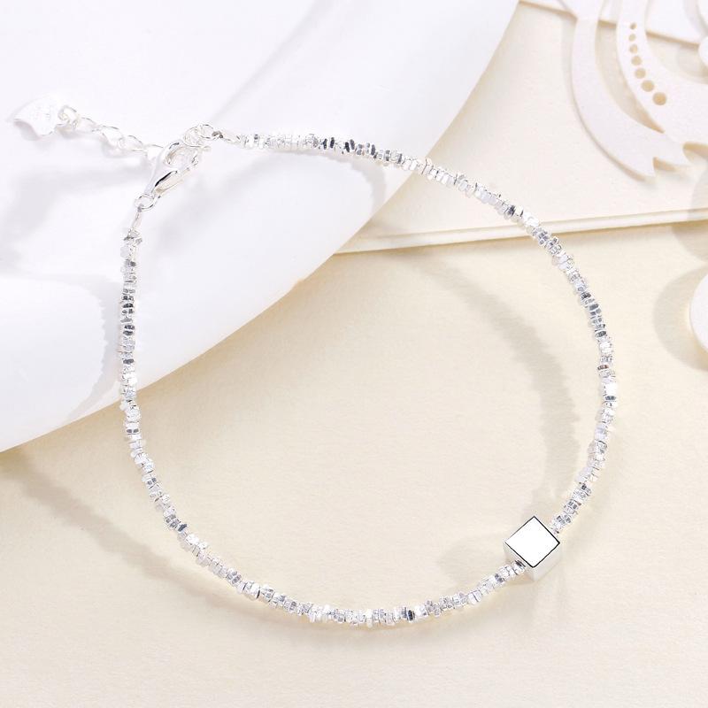 Square Bracelet Women's Simple and Versatile Niche Light Luxury Hand Jewelry Gift