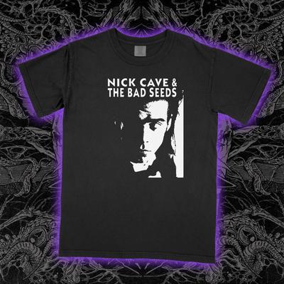 Tričko Nick Cave and The Bad Seeds Vintage Grafika Kapely Rocková Hudba Bavlnené Tričko
