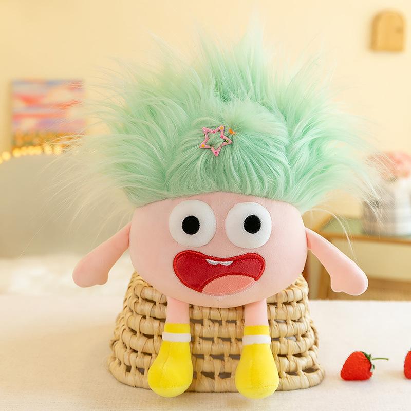 Kawaii Funny Plush Toys Stuffed Soft Cute White Pink Horse Appease Doll Toys for Kids Girls Birthday Gift New