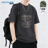 Jeanswest Men's Pure Cotton Loose Fit Round Neck T-Shirt