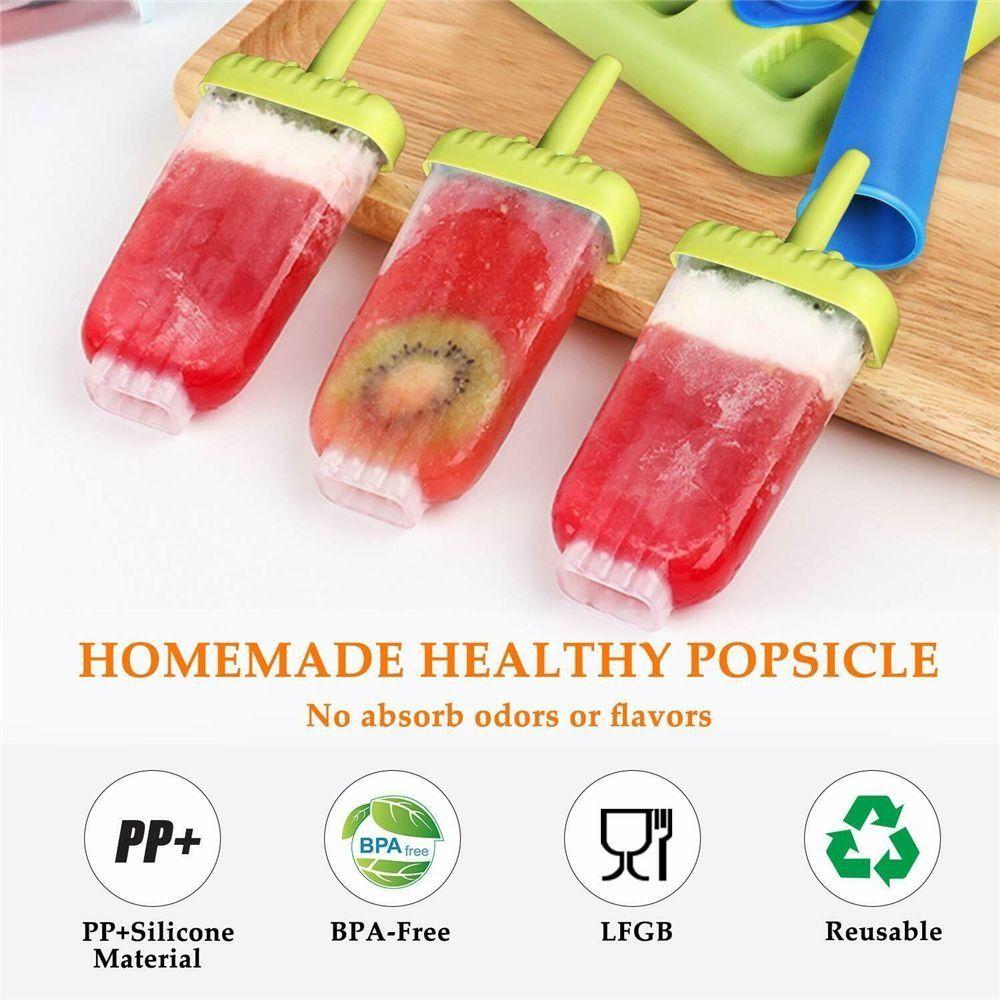 Food Grade Plastic Popsicle Mould Easy To Fall Off DIY Ice Cream Tools  Home Kitchen