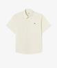 LACOSTE Men'S Chambray Short Sleeve Shirt Ch359E-56G 056